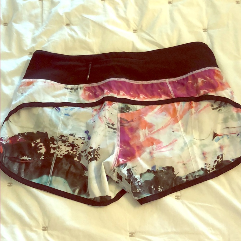 Lululemon speed shorts